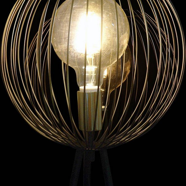 Tischlampe Dekodonia Schwarz Metall Loft (24 x 24 x 55 cm)