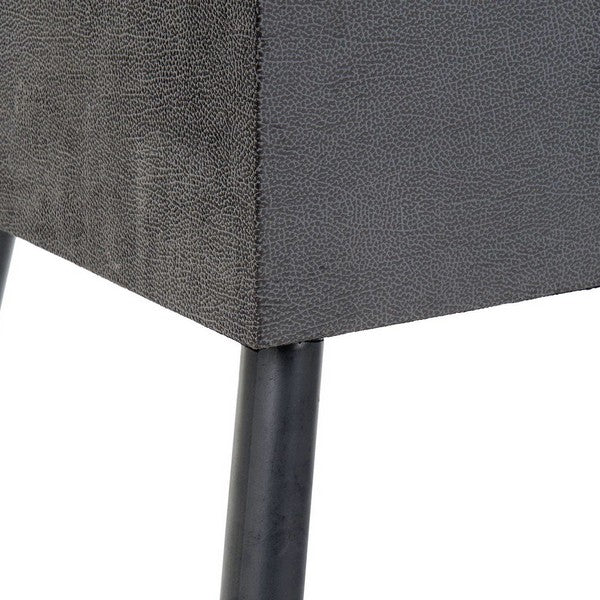 Fußstütze Dekodonia (2 pcs) Samt Holz MDF Loft