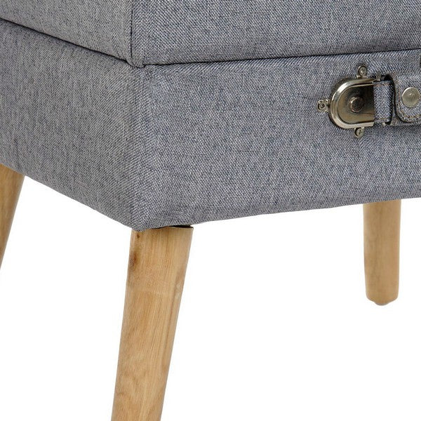 Fußstütze Dekodonia (2 pcs) Stoff Schwamm Holz MDF