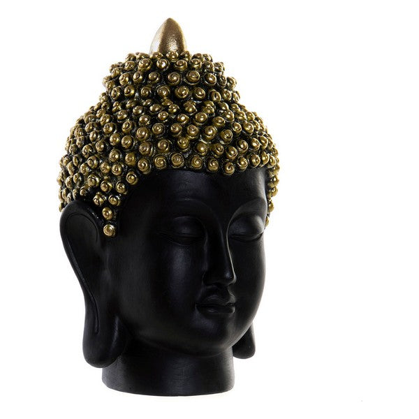 Skulptur Dekodonia Buddha Schwarz Harz (17 x 17 x 21 cm)