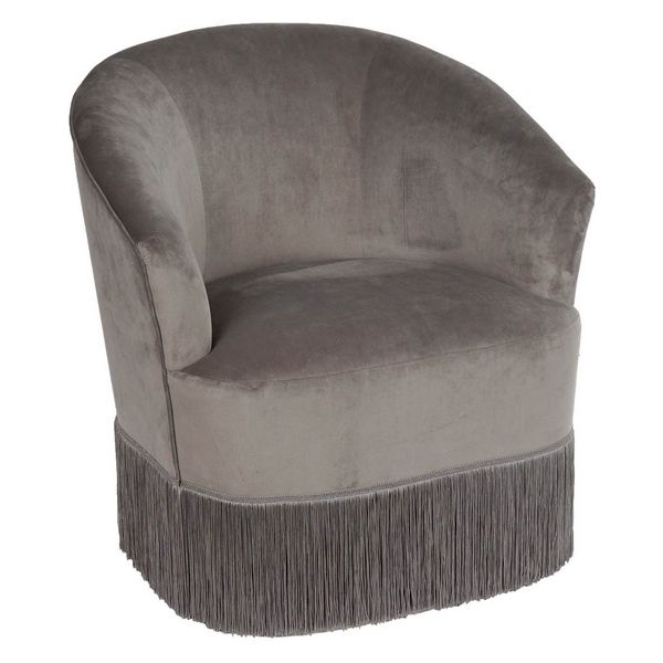 Sessel Dekodonia Grau Polyester (67 x 60 x 71 cm)