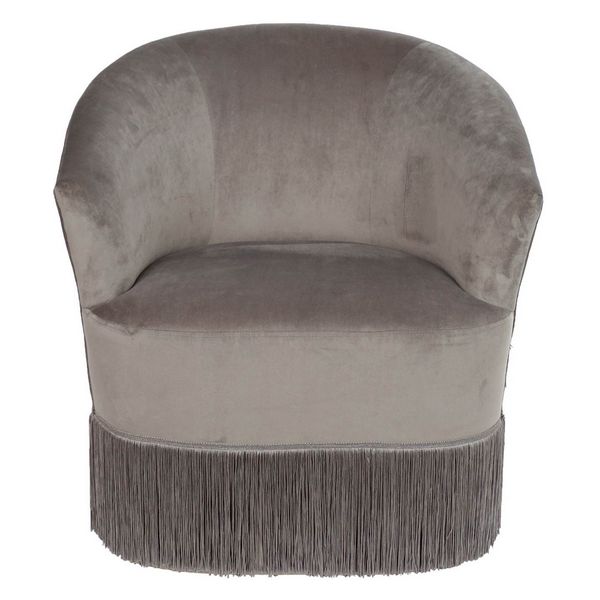 Sessel Dekodonia Grau Polyester (67 x 60 x 71 cm)