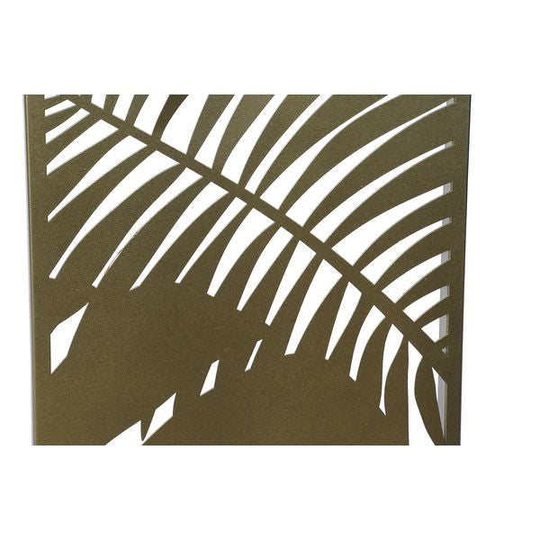Wanddekoration Dekodonia Metall Tropical Bettlaken