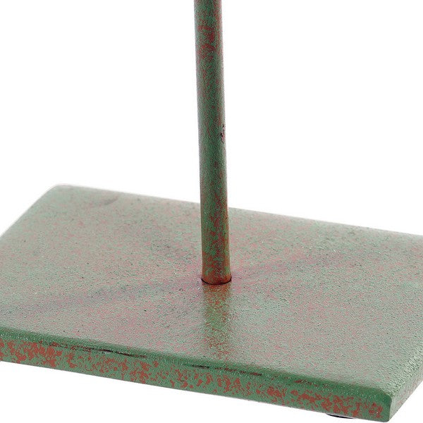 Deko-Figur Dekodonia Fugl Metall Kristall (13 x 8 x 25 cm)