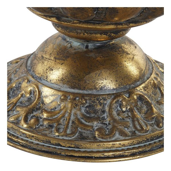 Blumentopf Dekodonia Golden Metall (49 x 42 x 39 cm)