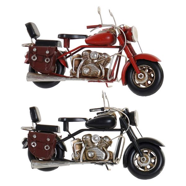 Fahrzeug Dekodonia Dekoration Vintage Motorrad (2 pcs)