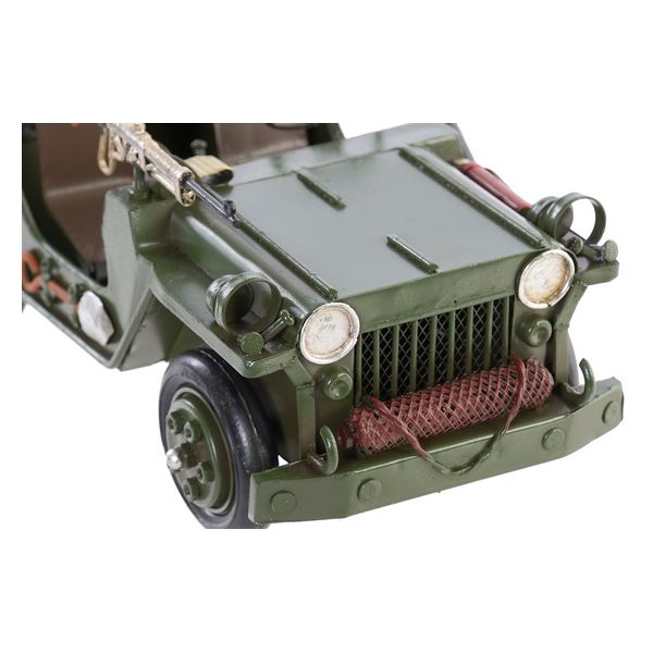 Fahrzeug Dekodonia Jeep Dekoration Vintage (25 x 14 x 14 cm)