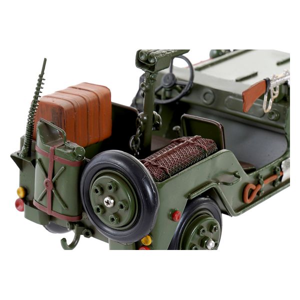 Fahrzeug Dekodonia Jeep Dekoration Vintage (25 x 14 x 14 cm)