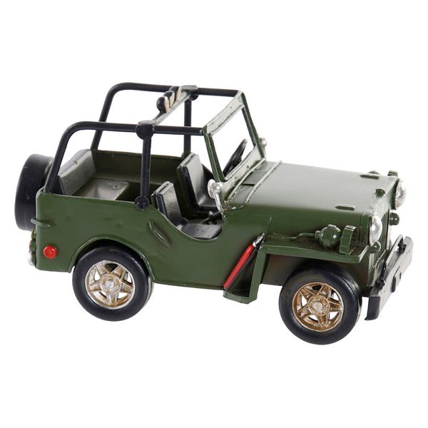 Fahrzeug Dekodonia Jeep Dekoration Vintage (17 x 9 x 9 cm)
