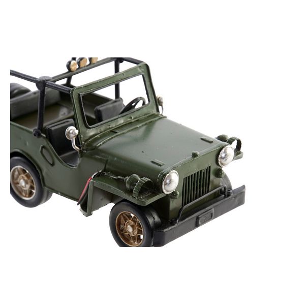 Fahrzeug Dekodonia Jeep Dekoration Vintage (17 x 9 x 9 cm)