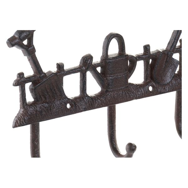 Wandgarderobe Dekodonia Garten Eisen (25 x 4 x 16 cm)