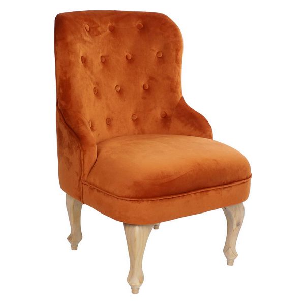 Sessel Dekodonia Polyester Holz (60 x 67 x 92 cm)