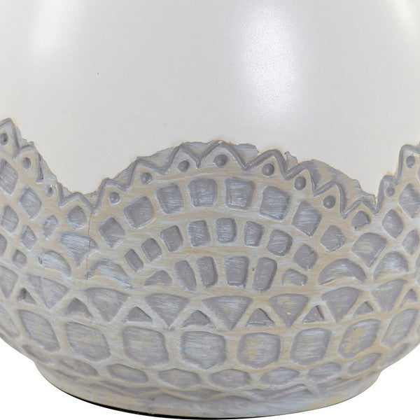 Tischlampe Dekodonia aus Keramik (25 x 25 x 41 cm)