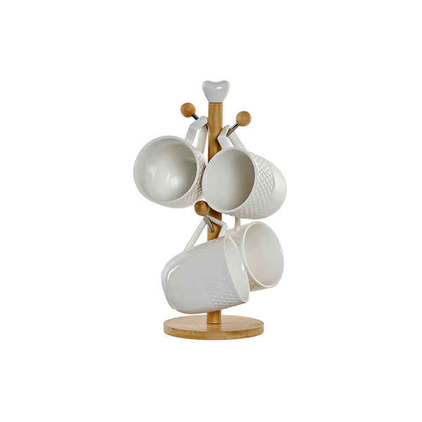Tassensatz Dekodonia Bambus Porzellan (4 pcs)