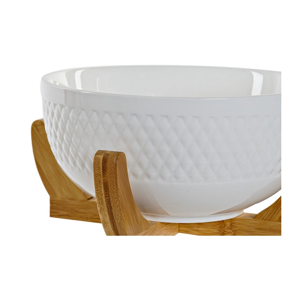 Salatschüssel Dekodonia Bambus Porzellan (3 pcs)
