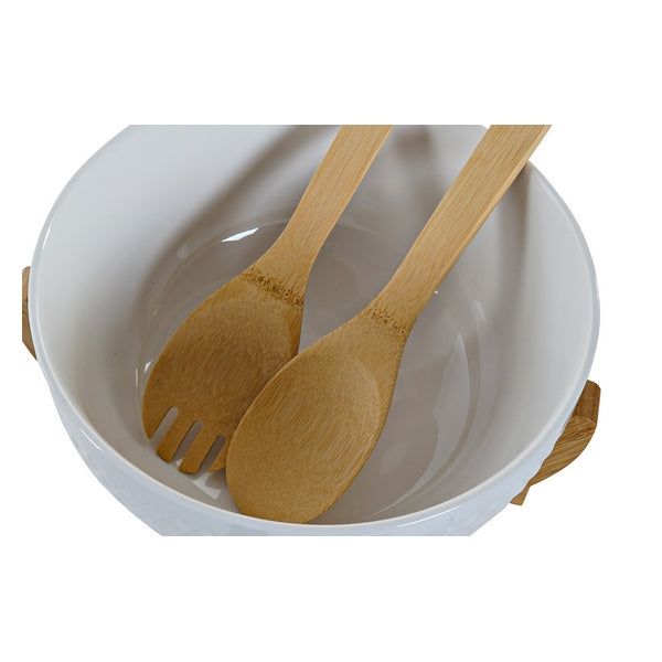 Salatschüssel Dekodonia Bambus Porzellan (3 pcs)
