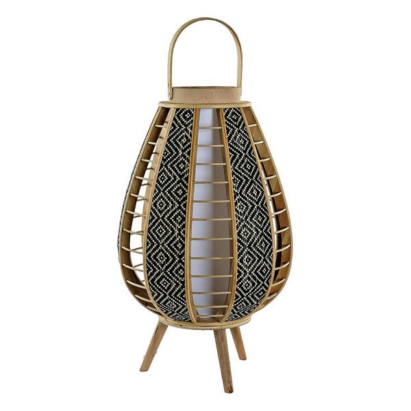 Tischlampe Dekodonia Kunststoff Bambus Kolonial (34 x 34 x 71 cm)