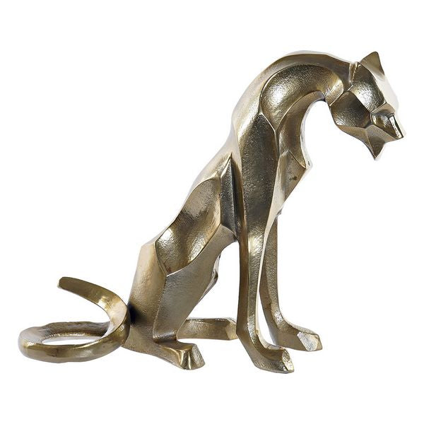 Deko-Figur Dekodonia Aluminium Panther (24 x 14 x 25 cm)