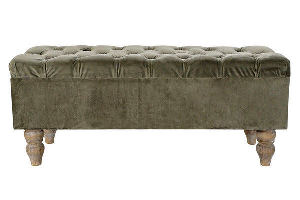 Barhocker Dekodonia Schuhlöffel Polyester Kiefer Holz MDF (96 x 38 x 40 cm)