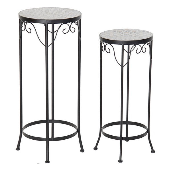 Tisch- und Stuhlgarnitur Dekodonia Garten Mosaik aus Keramik (2 pcs)
