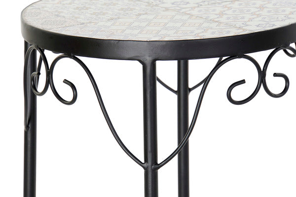 Tisch- und Stuhlgarnitur Dekodonia Garten Mosaik aus Keramik (2 pcs)