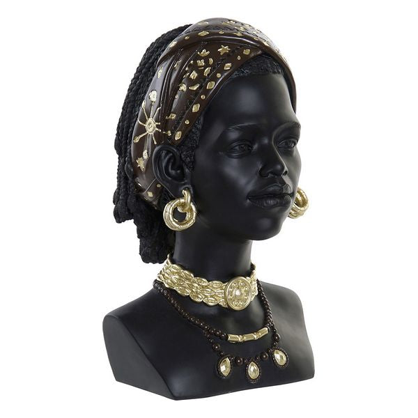 Deko-Figur Dekodonia Harz Afrikanerin (17 x 18 x 30 cm)