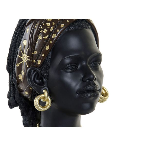 Deko-Figur Dekodonia Harz Afrikanerin (17 x 18 x 30 cm)
