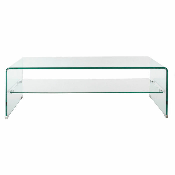 Beistelltisch DKD Home Decor Durchsichtig Kristall (120 x 60 x 40 cm)