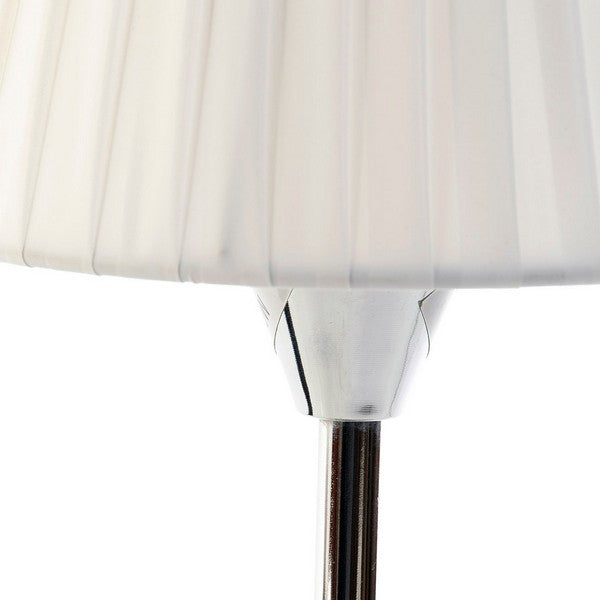 Tischlampe Dekodonia Polyester Edelstahl Moderne (16 x 16 x 25 cm)