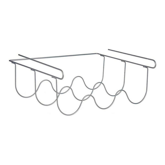 Flaschenhalter Kühlschrank Metall Silberfarben (30 x 15 x 40 cm) (1 uds)
