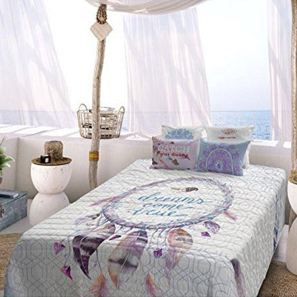 Wendbare Tagesdecke Mediterranean Icehome (135er-Bett)