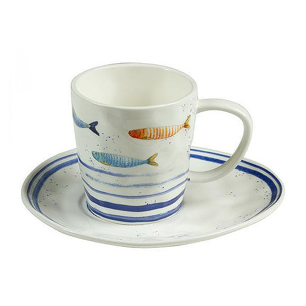 Tasse mit Untertasse Bord De Mer
