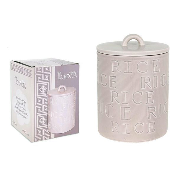 Boot Rice Dolomite mit Deckel (14 x 17 cm)