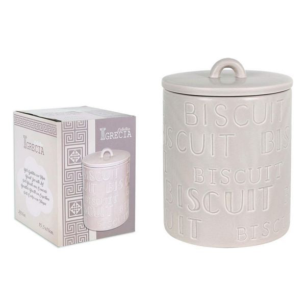 Boot Biscuit Dolomite mit Deckel (15,5 x 18 cm)
