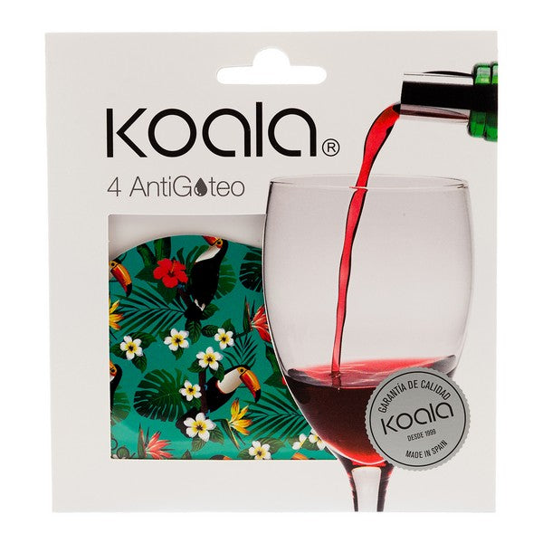 Anti-Tropf-Folie für Flaschen Koala Toucan (4 pcs) Kunststoff