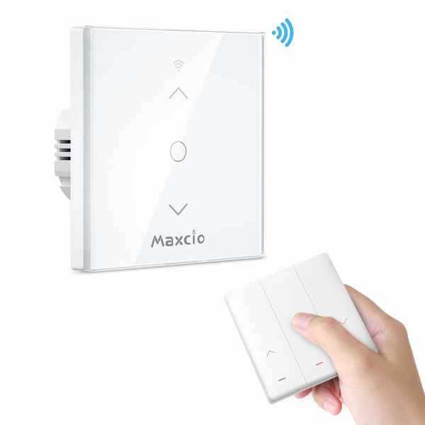 Druckknopfschalter für Jalousien Maxcio RF Weiß (Refurbished A+)