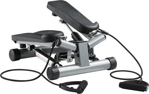 Stepper inklusive Trainingsbändern / Hometrainer Stepper mit verstellbarem Widerstand und kabellosem Trainingscomputer – Up-Down-Stepper 