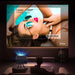 WiFi Beamer, 13000 Lumen Mini 5G Beamer 4K Full HD 200 Zoll Heimkino Projektor, 4P&4D Zoom/Staubfilter/Bluetooth Beamer Kompatibel 