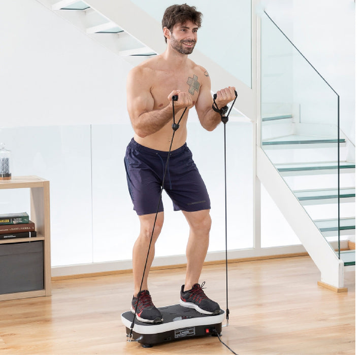 Trainingsplattform mit Vibration, Zubehör und Übungsleitfaden Vybeform