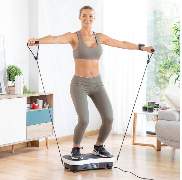 Trainingsplattform mit Vibration, Zubehör und Übungsleitfaden Vybeform