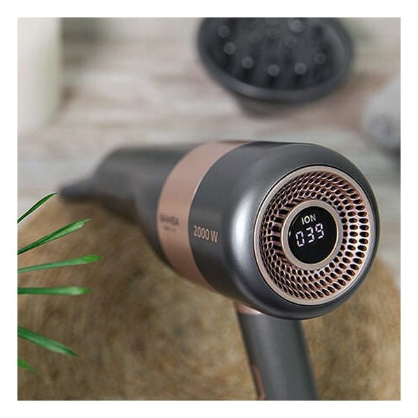 Föhn Bamba IoniCare 6000 Rockstar Vision 2000W Grau - Haartrockner - Fön