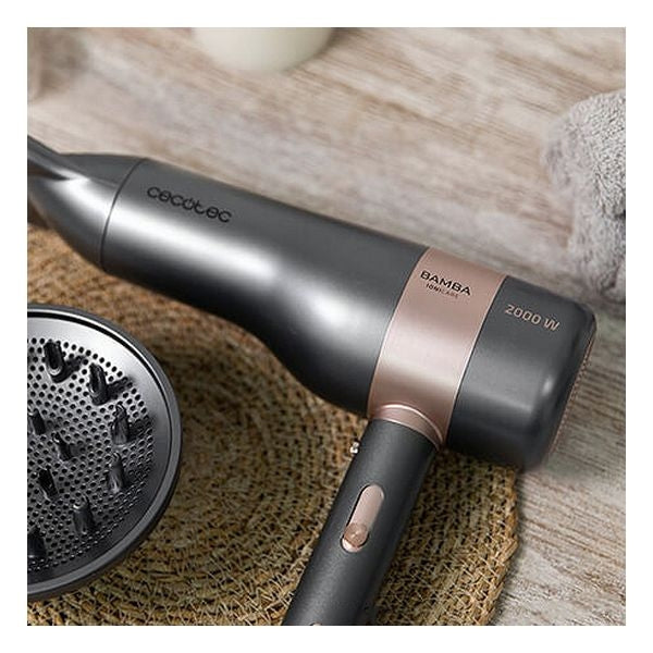 Föhn Bamba IoniCare 6000 Rockstar Vision 2000W Grau - Haartrockner - Fön