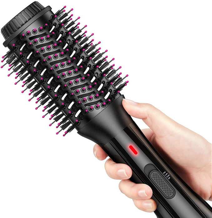 Haartrockner Warmluftbürste Multifunktions - 5-in-1 Heißluft Bürste , Föhn, Styler, Lockenwickler & Haarglätter Friseur Styling Ionenföhn Keramik